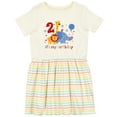 thumbnail image 3 of Inktastic Safari 2nd Birthday Girls Toddler Dress, 3 of 5
