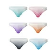 thumbnail image 2 of Xidunhg Men's Briefs Low Rise Bikini Gradient Underwear 6pack S, 2 of 5