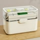thumbnail image 4 of Organizador De Medicamentos Portátil De Gran Capacidad Con Múltiples Compartimentos Para Botiquín De Primeros Auxilios Doméstico, Resistente Y Transparente, De Fácil Acceso., 4 of 9