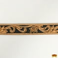 thumbnail image 3 of HILASON Western Genuine Leather Belt for Men Women Cowboy Cowgirl Handmade Unisex Full Grain Heavy Duty Floral Tooled Belt, 3 of 4
