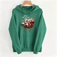 thumbnail image 5 of Cmtiyu Christmas Holiday Hoodies for Women Long Sleeve Drawstring Christmas Graphic Sweatshirts Casual Loose Pullover Tops with Pockets S-2XL, 5 of 5