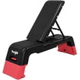 thumbnail image 1 of Baraja aeróbica Aerobic Step Yes4All, color rojo y negro, 1 of 7