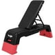 thumbnail image 1 of Baraja aeróbica Aerobic Step Yes4All, color rojo y negro, 1 of 7