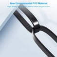 thumbnail image 5 of Câble Ethernet CAT8 65 Pieds, Haute Vitesse 40Gbps 2000MHz SFTP Câble Plat pour Réseau Internet avec Plaqué Or RJ45, 5 of 5