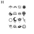 thumbnail image 1 of Herbal Juice Small Fresh Tattoo Stickers Cute Finger Semi-Permanent Tattoo Stickers 1Pcs, 1 of 7