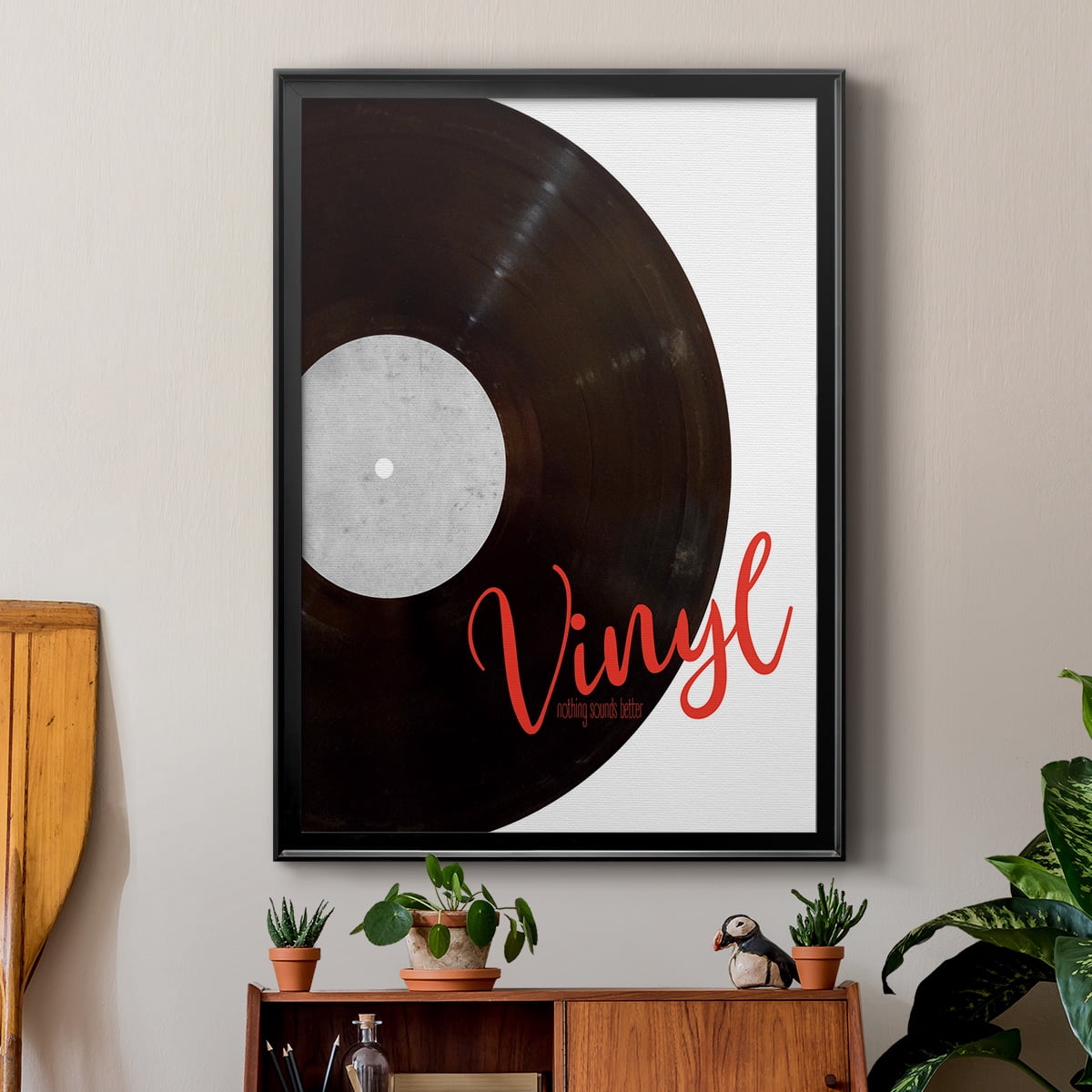 Vinyl Premium Framed Print - Ready to Hang