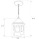 thumbnail image 3 of Lámpara Colgante Exterior, Luz Ideal Farol Arcos Gde, 3 of 5