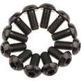 thumbnail image 7 of Wanyifa Titanium Alloy Bolts Torx M5x10 12mm for Bicycle Bike Disc Brake Cycle Rotor Screws Gr5,M5x10mm,Black,12 Pcs, 7 of 7