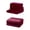 Red, variant on weibbin Foldable Reading Pillow 2 in 1 Tablet Phone Stand Multi Angle Cushion for Bed Sofa Travel Office 9.8x11.6x7.3 Inch