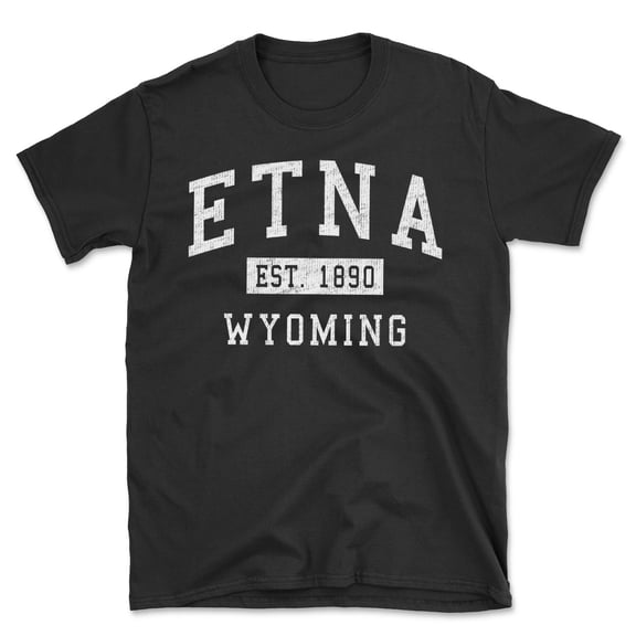 Etna Wyoming Classic Established Men's Cotton T-Shirt