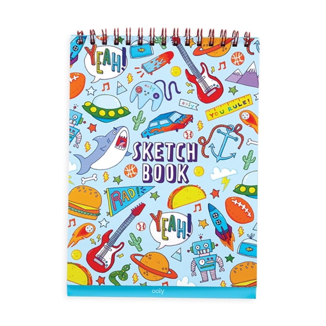 Ooly Cuaderno de bocetos para niños Garabatos Asombrosos - 118-214 - OOLY 118-214