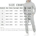 thumbnail image 3 of yuCgh Men's Two-Piece Hoodie Sweatshirt and Jogging Pants Tracksuit Set for Casual Sports and Athletic Wear, Comfortable Lounge Outfit for Outdoor Activities and Everyday Use,White 2XL, 3 of 6