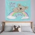 thumbnail image 3 of GZHJMY Tapestry Wall Hanging Rainbow Beautiful Cute Koala Animal Tapestry Decorative Wall&nbsp;Blanket&nbsp;Bedding Tapestry for Bedroom Living Room Dorm 80"x60" Gift Decor, 3 of 7
