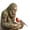 Bigfoot, variant on Bigfoot Bird Feeder Outdoor Tree Mounted Sasquatch Statue Decor, Weather-Resistant Resin Garden Yard Art with Hidden Hook