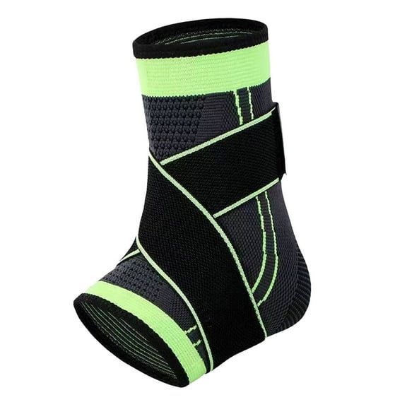 BESTSKY Ankle Brace,Nylon Ankle Braces for Men,Ankle Compression Sleeve,Green,Xl