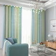 thumbnail image 3 of Decdeal 1 Uds. cortinas de estrellas estilo hueco cortinas de ventana de estrellas de doble capa transparentes y coloridas para dormitorio, 3 of 8