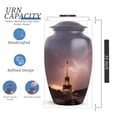 thumbnail image 2 of Eiffel Tower Memorial Cremation Urns For Human Ashes For Man, Gray Urn For Adult Male, Small Keepsake Urn For Mom, Memorial Urns For Human Ashes Adult Woman, 1 Large & 4 Mini (10&3 Inch), 2 of 7