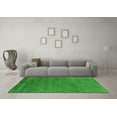 thumbnail image 3 of Ahgly Company Indoor Rectangle Abstract Green Modern Area Rugs, 7' x 9', 3 of 4
