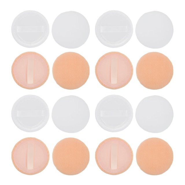 LEEYNEER Puff Makeup Cosmetic Pad Facial Sponge Foundation Concealer Applicator Loose Round Eyeshadow Cream Body Apply Blush