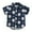 Navy, variant on LNMQLPDBS Toddler Beach Shirts Boys Cartoon Baseball Graphic Printed Button Down Shirt Short Sleeve Lapel Blouse Cute Summer Tops Navy 2-3 Years