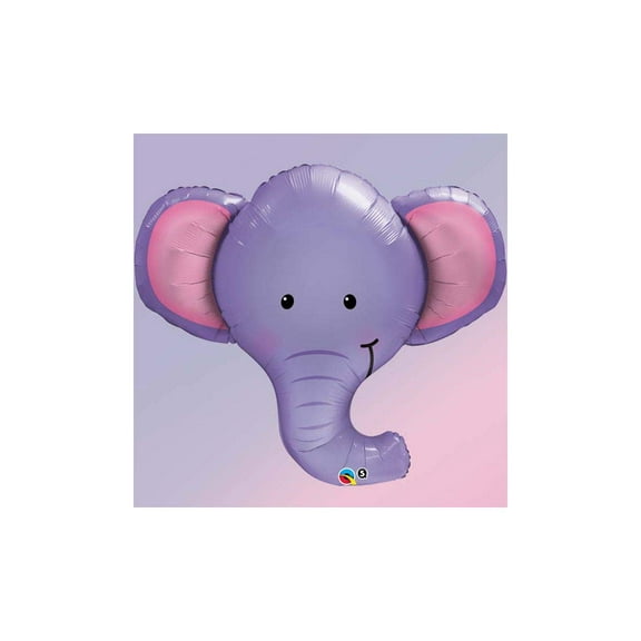 Qualatex Ellie The Elephant Microfoil Balloon, 39-Inches (1-Unit)