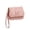 Pink, variant on Wristlet Wallet for Women Leather Small Bow Wallets Credit Card Holder Coin Pocket with Multiple Card Slots