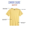 thumbnail image 2 of Comfort Colors Adult Heavyweight Short Sleeve Tee, Style G1717, Multipack, Sizes S-2XL, 2 of 5