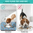 thumbnail image 2 of Woodland Mushroom Pet Food Mat - Absorbent Non-Slip Dog Bowl Mat - Waterproof Placemat - Aesthetic Fungi Design - Large Size for Food & Water Spills 16"X24", 2 of 2