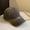 grey, variant on Pink Baseball Cap For Women With American Style Holes, Wide Brim To Show Face, Small Duckbill Cap, Large Deep Korean Version With A Big Head Circumference Hat