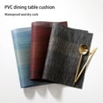 thumbnail image 4 of Bearachild Tapete de PVC manteles individuales posavasos resistente al calor resistente al agua a prueba de aceite Cielo Azul, 4 of 6