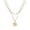 GoldC, variant on Necklaces Pendants Gold Initial Necklace for Women A Z Alphabet Letter Pendant Jewelry Set for Everyday Wear and Occasions 2PCS,16/20/0.6 inch,GoldS