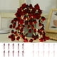thumbnail image 1 of Fiudx Ramo de Lirios Del Valle con Luces Led, Decoración de Flores Artificiales, Guirnalda de Luces Led, Luz de Noche Romántica para Dormitorio, Ideal para Fiestas En Casa, Diseño Rosa y Rojo, Tamaño, 1 of 7