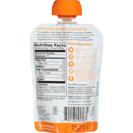 plum organics just mangos