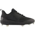 thumbnail image 2 of New Balance Men's Fresh Foam X 3000V6 Low Metal Baseball Cleats Black/Black Medium 5, 2 of 9