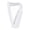 White, variant on 8 String Lyre Harp Beginner Musical Instrument Beginner Wood Harp Professional Wood Stringed Instrument Enduring