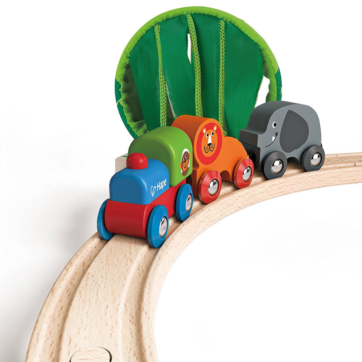 hape jungle train journey set