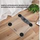 thumbnail image 3 of Malama Precision Digital Body Weight Bathroom Scale with Step-On Technology, LCD Backlit Display, 40, 3 of 9