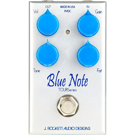 Rockett Pedals Blue Note Tour Low Gain Overdrive Effects (Best Overdrive Pedal For Humbuckers)