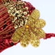 thumbnail image 4 of de danza del vientre para mujer, con borlas y lentejuelas, ropa de baile para actuación de carnaval rojo BLESIY Sujetador para danza del vientre, 4 of 8