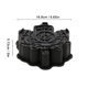 thumbnail image 3 of Molde de silicona para pastelería de 6 cavidades con forma de lazo, apto para uso alimentario, fácil de desmoldar y antiadherente, ideal para postres franceses, pasteles, gelatinas y mousses, 3 of 8