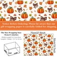 thumbnail image 3 of Fall Gift Wrapping Paper - 12 Pcs Football Maple Leaf Pumpkin Autumn Art Design Gifts Wrap Paper for Birthday Fall Celebrating Baby Shower Wedding Holiday Thanksgiving Harvest, 3 of 12