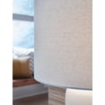 thumbnail image 3 of Signature Design by Ashley Contemporary Lemrich Table Lamp  White/Teal, 3 of 4