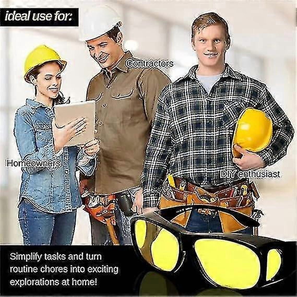 Infrared penetration glasses, night vision driving safety glasses, high protection glasses, retro classic sunglasses for men and women Tw