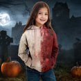 thumbnail image 2 of RMGVDSD Girls Halloween Hoodies Letter Graphic Pullover Hooded Sweatshirts with Pocket Little & Big Kids Halloween Holiday Party Tops Trendy Sweatshirt 8-9 Years, 2 of 4