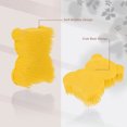 thumbnail image 2 of Unique Bargains Soft Silicone Body Scrubber Sensory Brushes Silicone Loofah Pet Shower Brush Bath Brush Yellow, 2 of 7