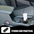 thumbnail image 2 of GOOHOCHY Dispensador de pañuelos redondo de aleación de aluminio para coche, moderno contenedor de pañuelos con papel higiénico., 2 of 8