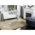 thumbnail image 4 of SAFAVIEH Anatolia Sharon Floral Area Rug, Teal/Camel, 6' x 9', 4 of 12
