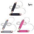 thumbnail image 2 of Bangcool Jumping Rope Foam Handle - 3PCS Adjustable Jump Rope Skipping Rope for Kid Adult, 2 of 10