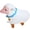 Sheep, variant on vlrwzc Walking Animals Balloons Cartoon Animals Foil Balloon Pet Walking Helium Balloons Baby Shower Party Birthday Wedding Decor