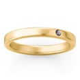 thumbnail image 3 of Stackable Birthstone Ring with Engraving - Smokey Quartz (June), 3 of 7